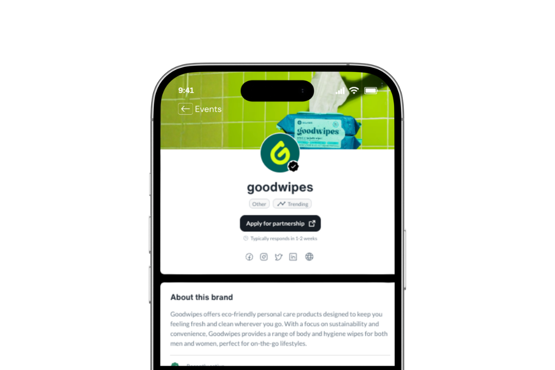 Apply to brands